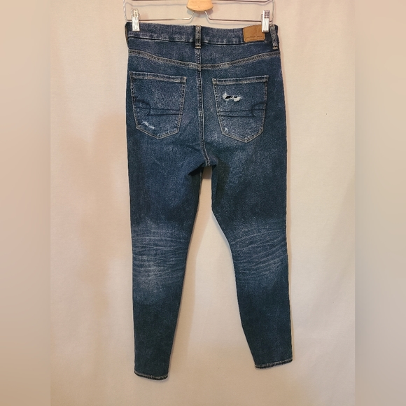 American Eagle jeans - "The dream Jean" Super high rise jeggings size 8 womens - Picture 3 of 4